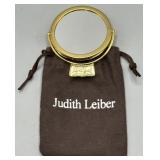 Vintage Judith Lieber Double Sided Compact Mirror