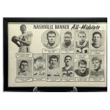 Nashville Banner All-Midstate Framed Photo