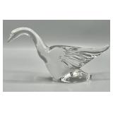 1940s-1950s Heisey Crystal Goose Wings Half Up