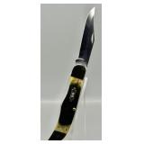 Case XX 6165 Olive Green Bone Sawcut Pocket Knife