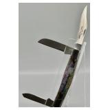 Rite Edge Purple Pearl Stockman Pocket Knife