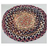Vintage Braided Oval Table Mats