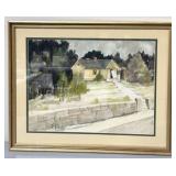 Clarksville Artist Signed Painting - SEE DESC