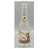 1960s Brownie Beverages 7oz Soda Bottle