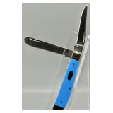 Case XX 4207 Light Blue Smooth Mini Trapper Knife
