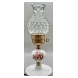 Vintage Electrified Hurricane Boudior Lamp