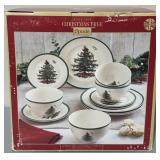 Spode 12pc Christmas Tree Set