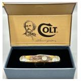 Colt CT203 Rail Splitter Stag 4-Blade Pocket Knife