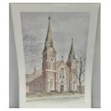 Madison Street Methodist Church Signed & Numbered