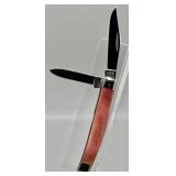 Case XX SR6244 Red Appaloosa Bone Jack Knife