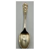 1903 Sterling Native American Chief Tea Spoon