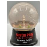 2018 APSU Browning Building Snow Globe