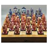 Vintage Asian Chest Set