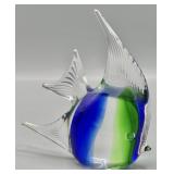 Art Glass Angel Fish Figurine