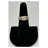 Sterling .925 Ring Set w/Gemstones