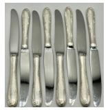 (8) Towle 9in Sterling Handle Butter Knives