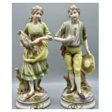 Vintage Japanese Bisque Romantic Couple