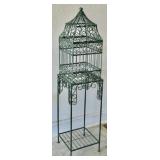 Metal Cage Plant Stand