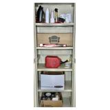 Plastic Storage Cabinet Contents