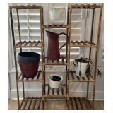 7-Tiered Plant Stand w Contents
