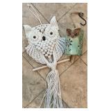 Outdoor Owl Decor