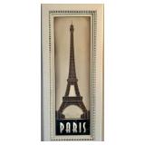 Framed Eiffel Tower Print by Steve Forney 18x40