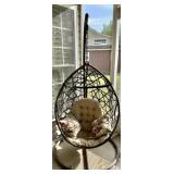 Cayuse Wicker Tear Drop Hanging Chair