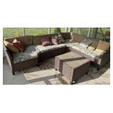 Outdoor Sectional and Table