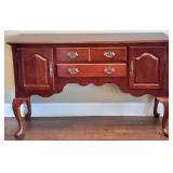 Queen Ann Style Cherrywood Sideboard