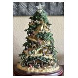 2005 Thomas Kinkade Illuminated Nativity Tree