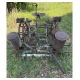 Antique case 2 row corn planter