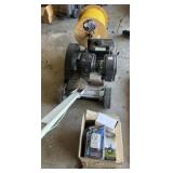 Lemco drop plow for burying dog fence wire