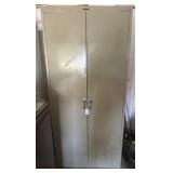 Tennsco metal cabinet and contents