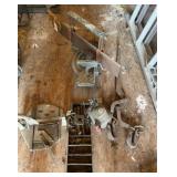 Miter and saw and miscellaneous vintage tools