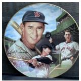 "The final home run" collectible plate