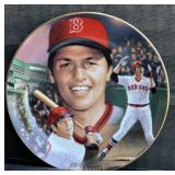 "Twelfth inning rocket" collectible plate