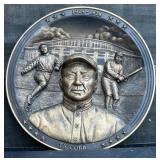 Ty Cobb " the Georgia peachï¿½ collectible plate
