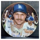 "Gibsonï¿½s World Series home run" collectible plate