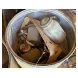 Miscellaneous glass jars