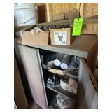 Cabinet and contents