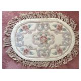 Handmade Chinese Accent Rug