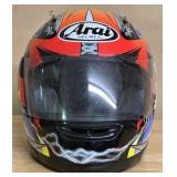Arai Quantum / f Snell Blue Dragon Helmet
