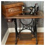 Antique Decker (Gritzner) Sewing Machine