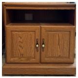 Vintage TV Stand on Casters