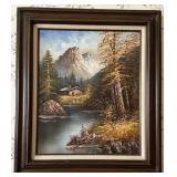 Kaufman Signed Oil on Canvas