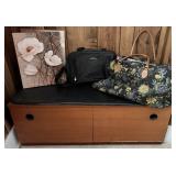 Shoe Cabinet w/ Contents
