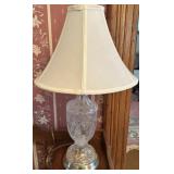 Crystal Cut Table Lamp