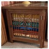 End Table w/ Contents