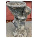 Concrete Cherub Baby Garden Statue