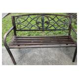 Metal Outdoor Bench